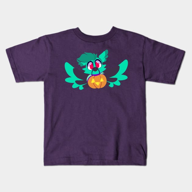 Trick or Tweet (Textless) Kids T-Shirt by Baja Gryphon